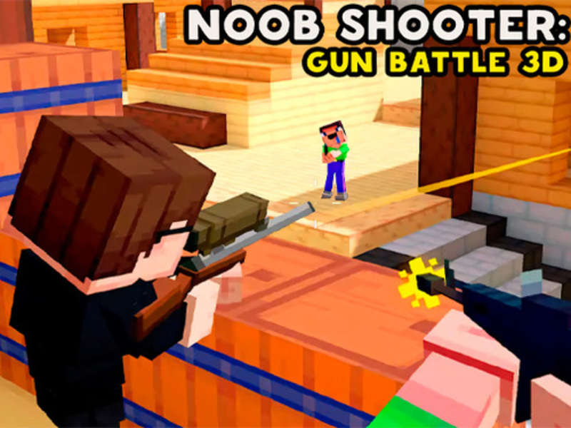 Juego Noob Shooter: disparo 3D en línea