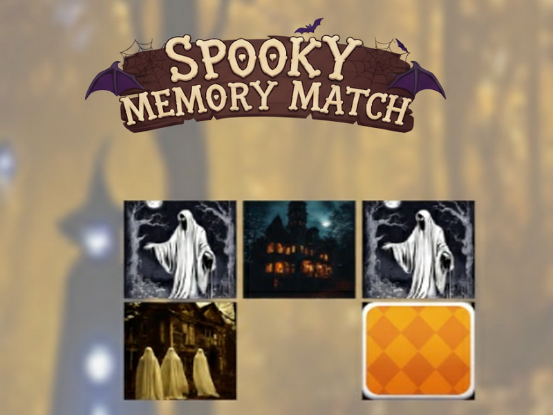 Juego Coincidencia de memoria espeluznante en línea