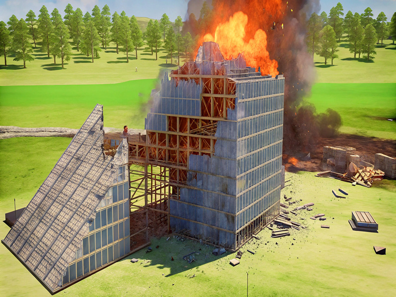 Juego Simulador de destrucción final en línea