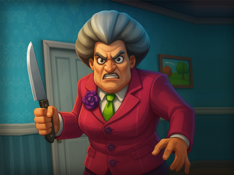 Juego Profesor de miedo 3D Devuelos en línea
