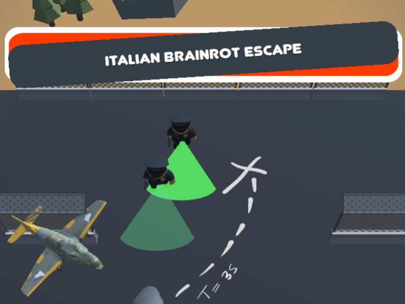 Juego Escape Brainrot italiano en línea