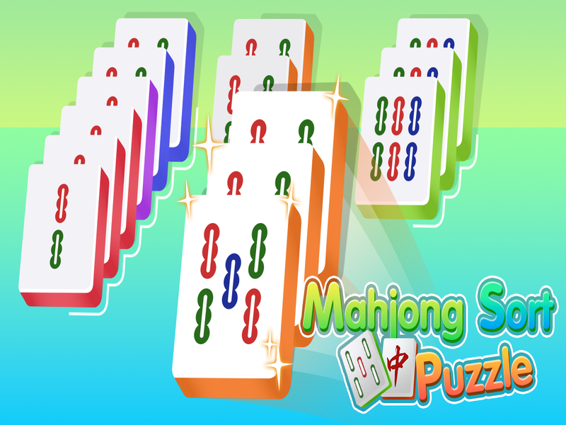 Juego Rompecabezas de clasificación de Mahjong en línea