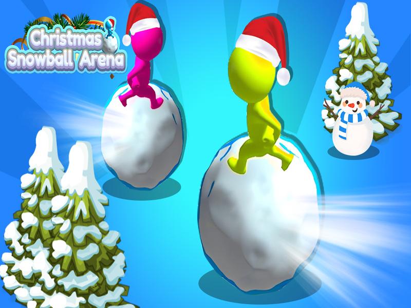 Juego Arena de bola de nieve de Navidad en línea