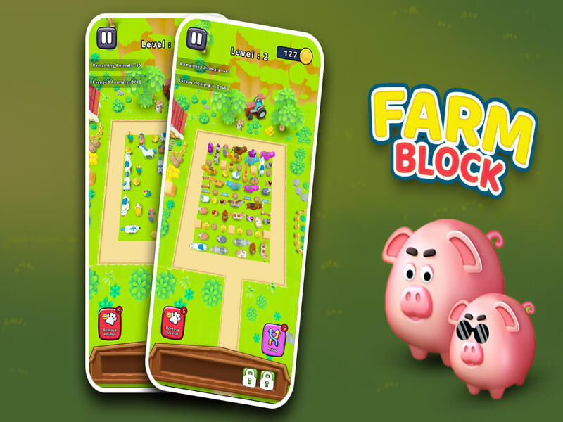 Juego Bloque de la granja en línea