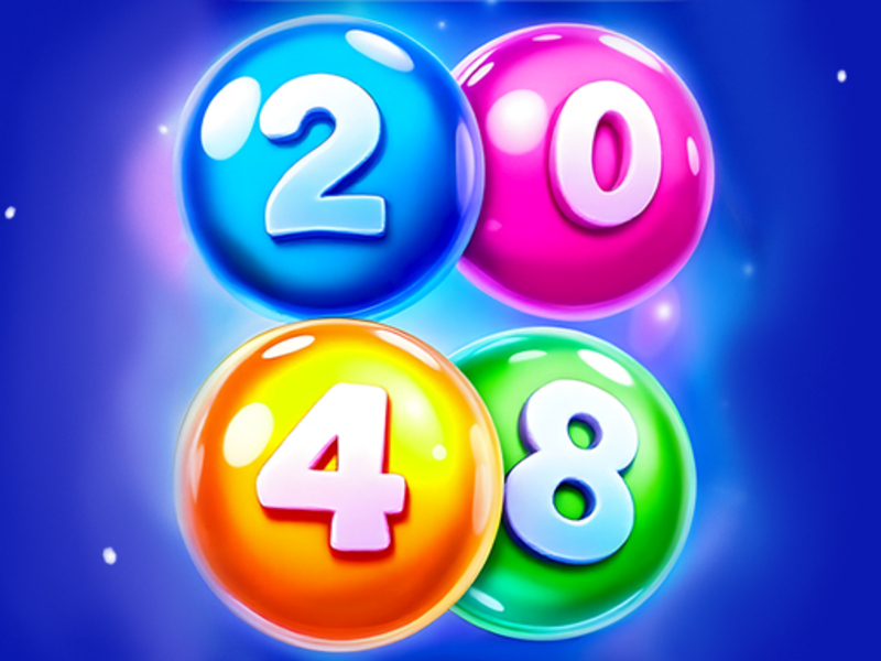 Juego 2048 bolas de partido en línea