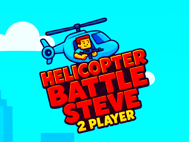 Juego Batalla de helicópteros Steve 2 Jugador en línea
